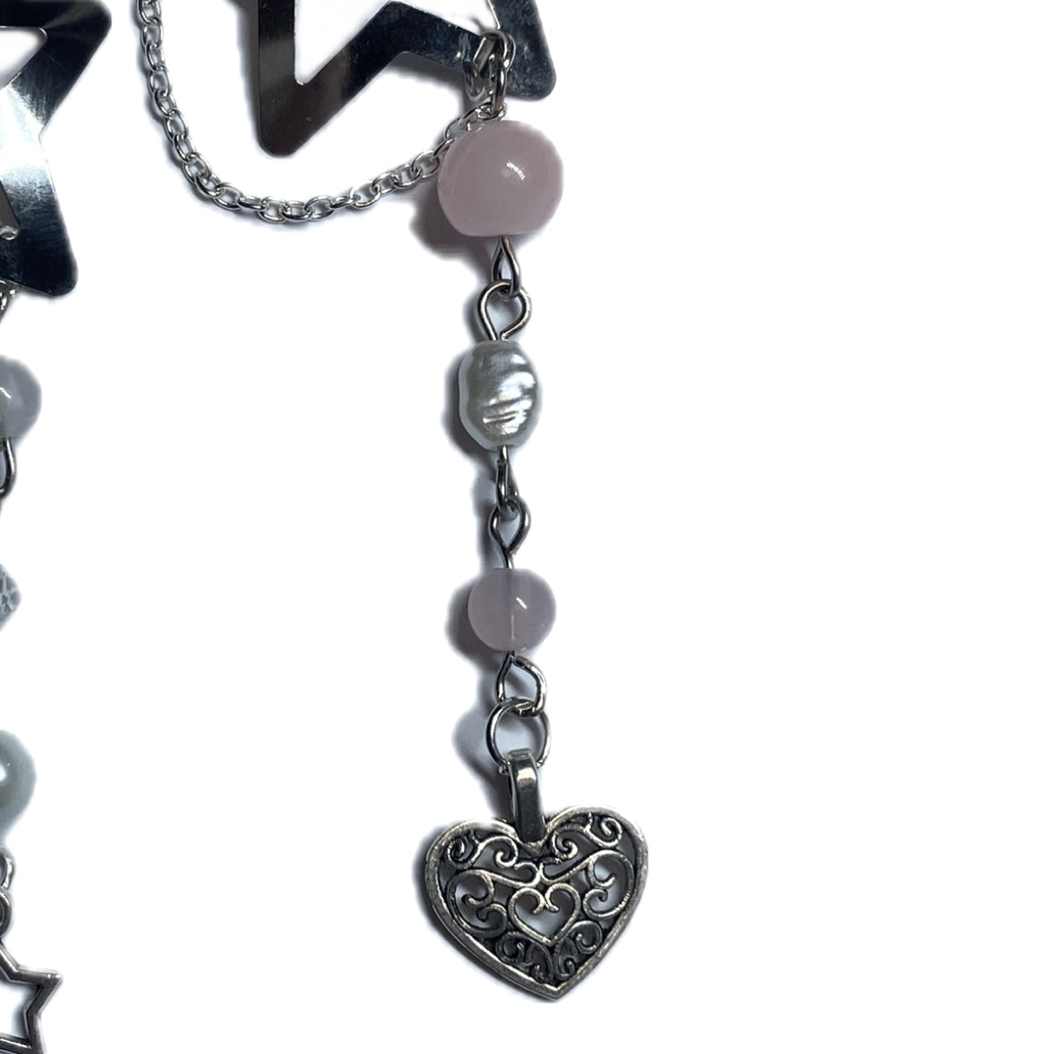 Star Hair Clip with Beads